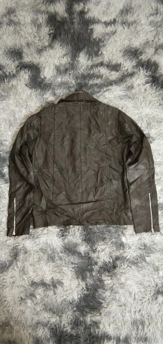 Japanese Brand VINTAGE SHIMOKITAZAWA RINGO LEATHER JACKET Size US L / EU 52-54 / 3 - 2 Thumbnail