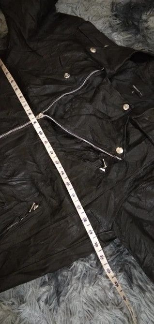 Japanese Brand VINTAGE SHIMOKITAZAWA RINGO LEATHER JACKET Size US L / EU 52-54 / 3 - 5 Thumbnail