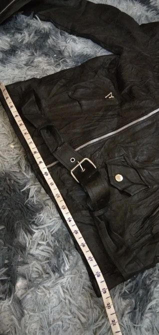 Japanese Brand VINTAGE SHIMOKITAZAWA RINGO LEATHER JACKET Size US L / EU 52-54 / 3 - 7 Thumbnail