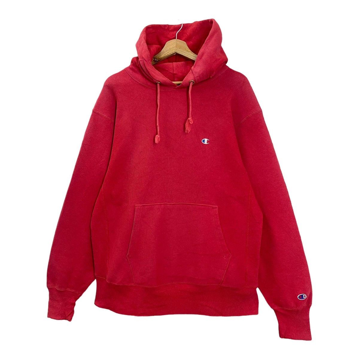 Champion Vintage 90s Champion Reverse Weave Crewneck Hoodie Size L Size US L / EU 52-54 / 3 - 3 Thumbnail