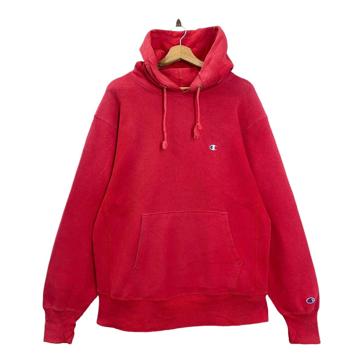 Vintage 90s Champion Reverse Weave Crewneck Hoodie Size L