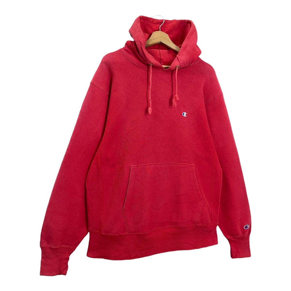 Champion Vintage 90s Champion Reverse Weave Crewneck Hoodie Size L Size US L / EU 52-54 / 3 - 2 Thumbnail
