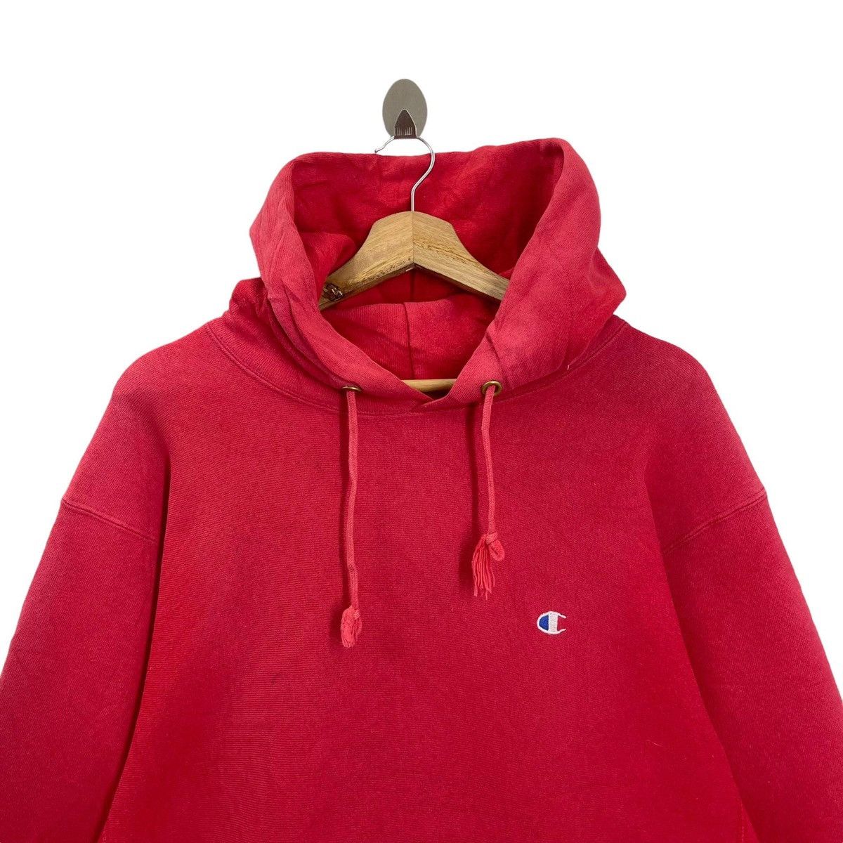 Champion Vintage 90s Champion Reverse Weave Crewneck Hoodie Size L Size US L / EU 52-54 / 3 - 4 Thumbnail