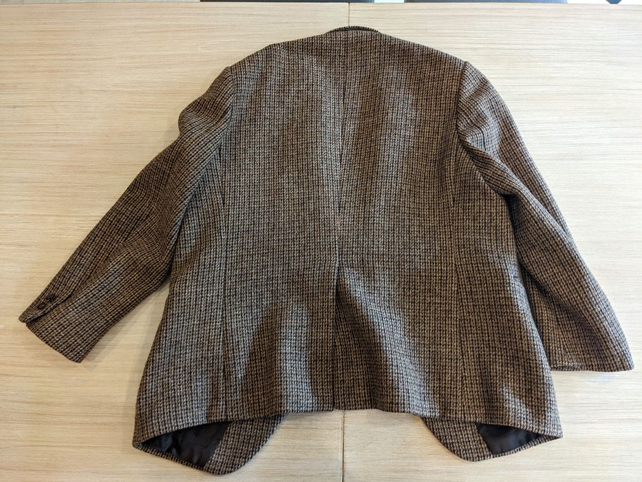 Vintage Harris Tweed x Fletcher Jones 100 Wool Jacket Grailed