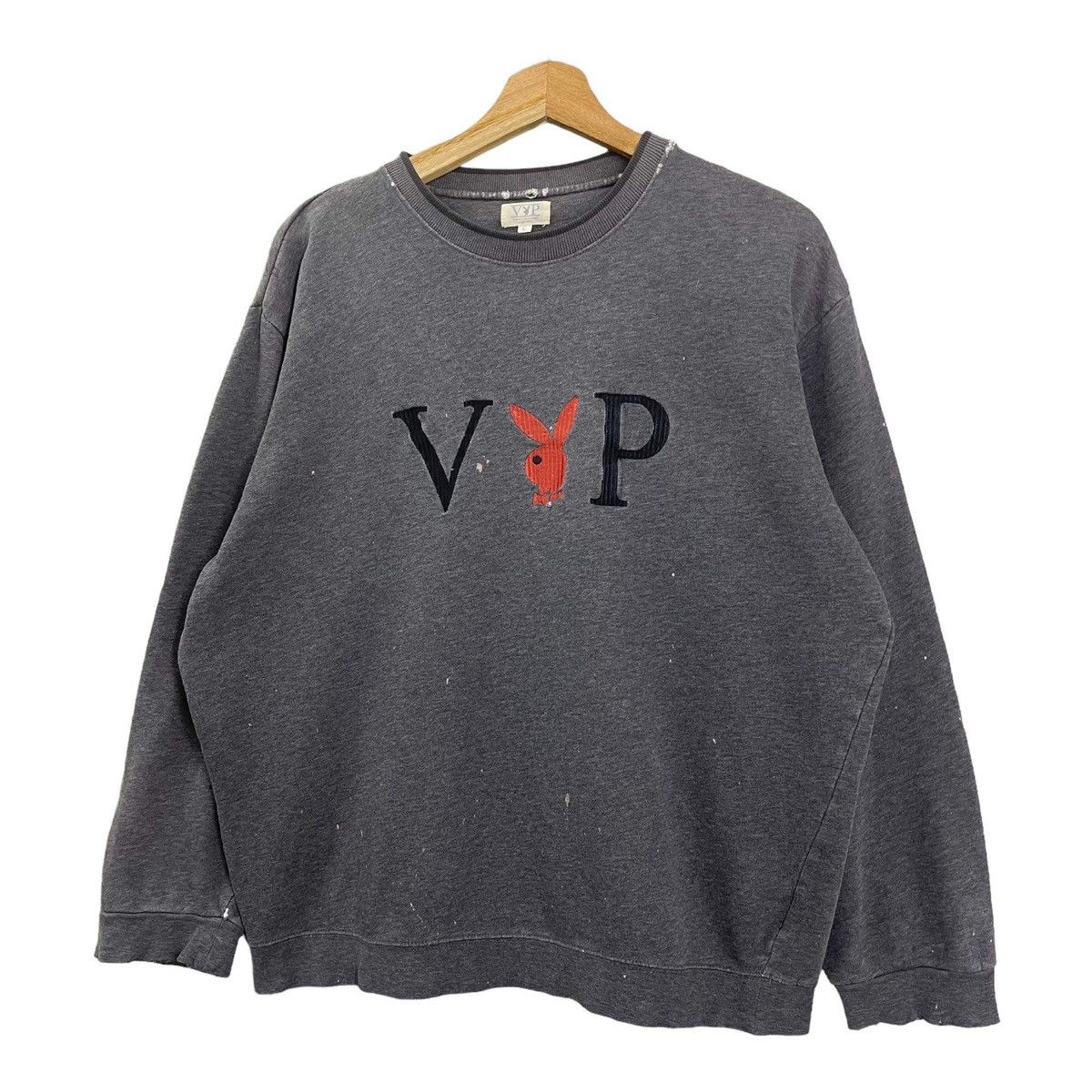 Playboy Vintage Playboy VIP Big Logo Crewneck Sweatshirt Baggy Size US M / EU 48-50 / 2 - 3 Thumbnail