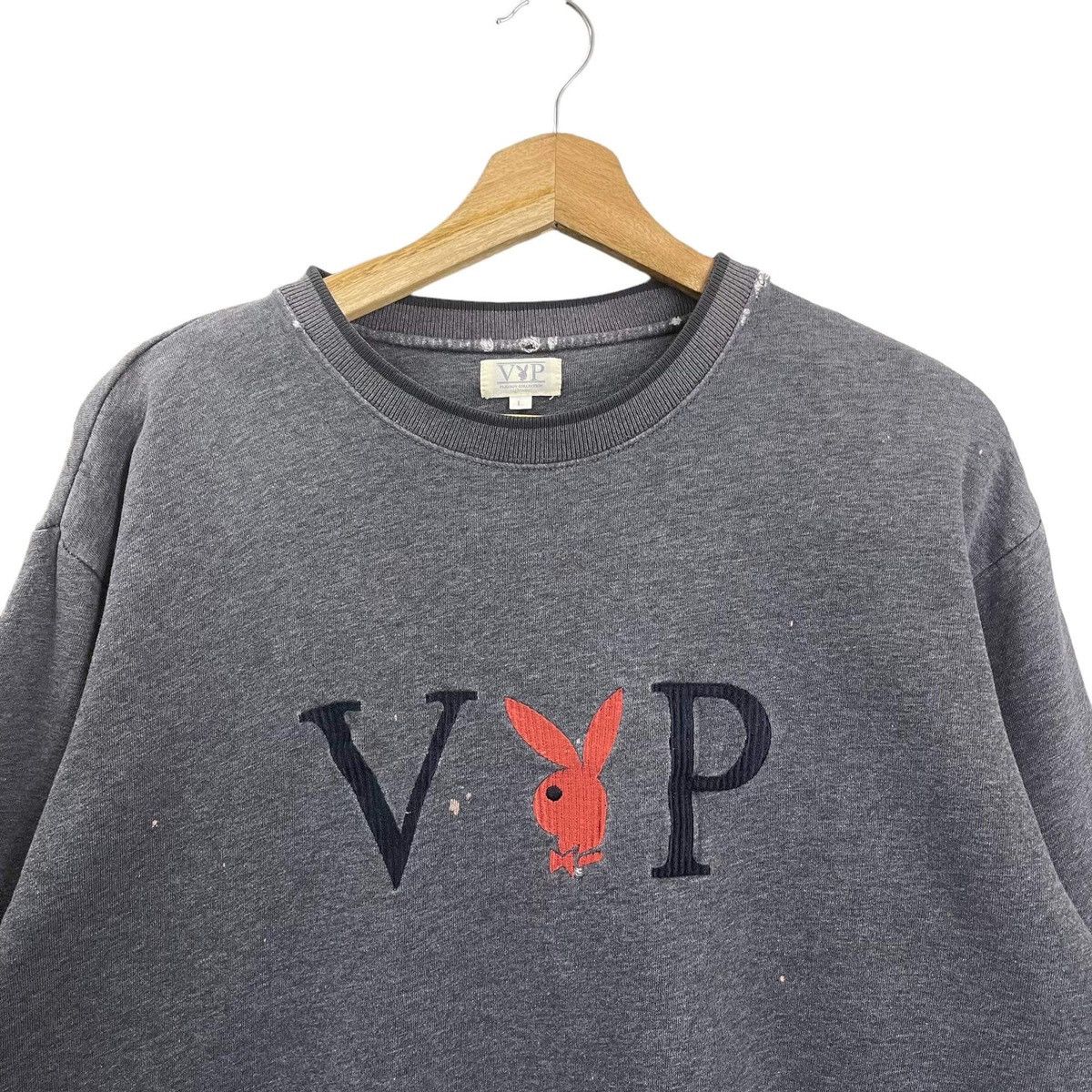 Playboy Vintage Playboy VIP Big Logo Crewneck Sweatshirt Baggy Size US M / EU 48-50 / 2 - 4 Thumbnail