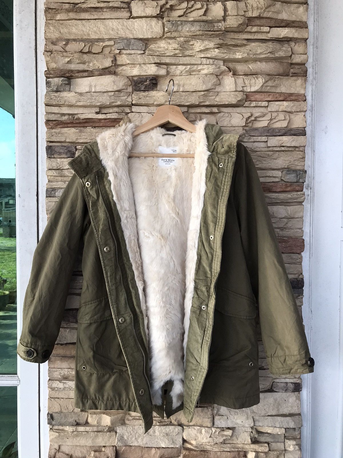 Zara Zara Girls Parka Hoodies Size US M / EU 48-50 / 2 - 9 Thumbnail