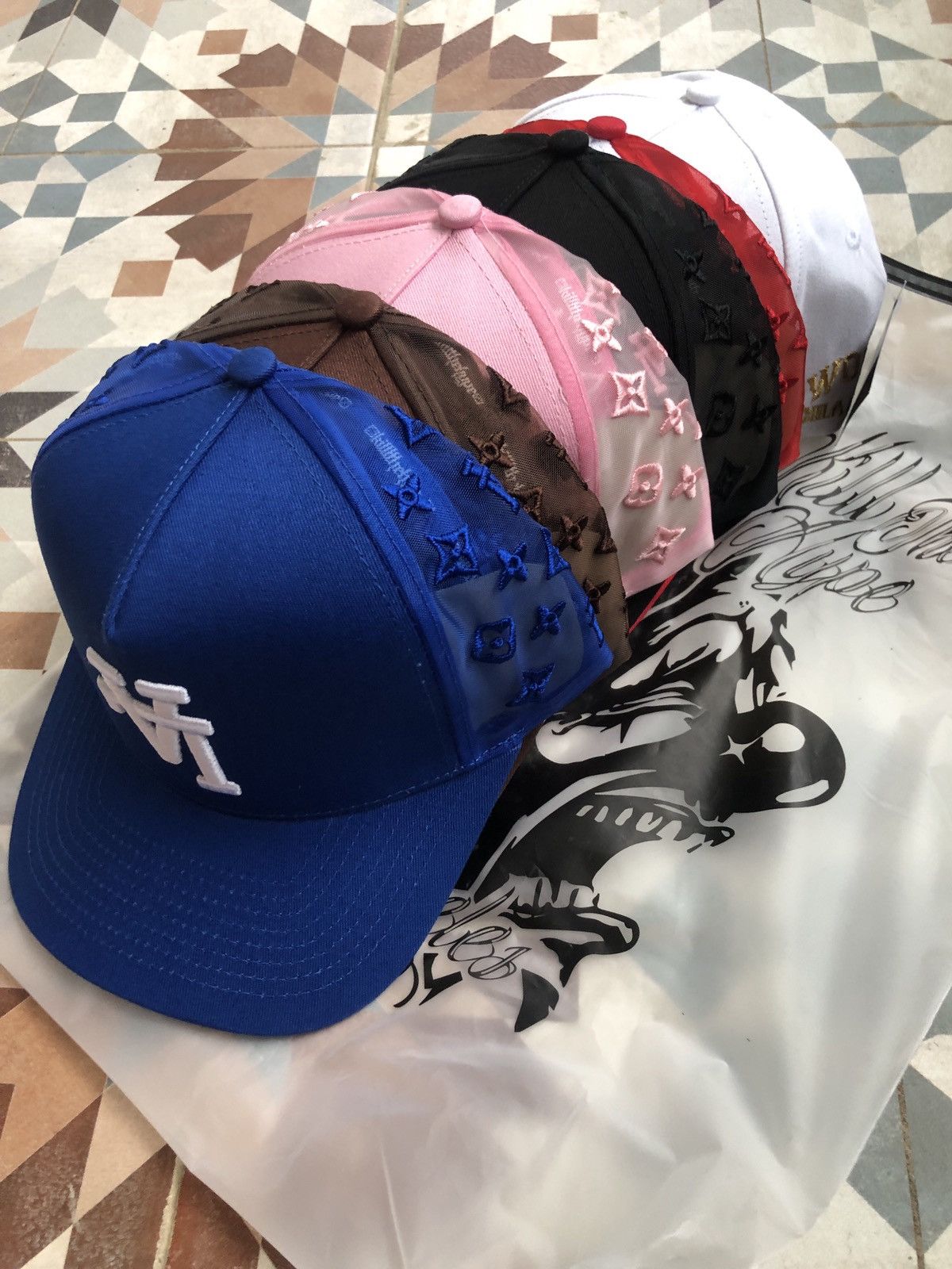 Kth Kill The Hype La KTH LA Killl The Hype Dodgers Brown LV Monogram Trucker  | Grailed