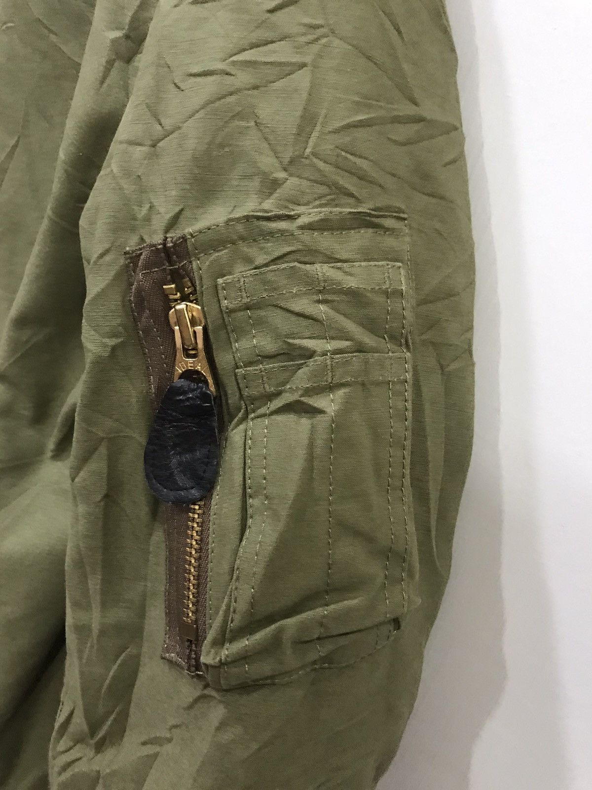 Japanese Brand HOUSTON INC Us Air Force Design Bomber Jacket Size US L / EU 52-54 / 3 - 8 Thumbnail