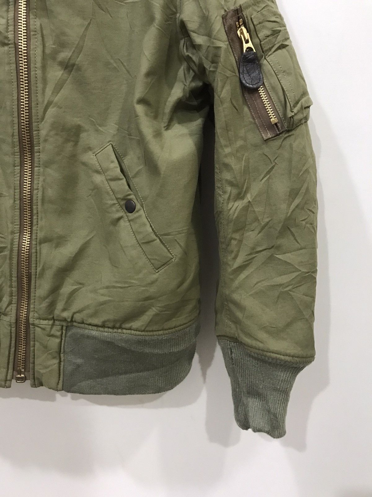 Japanese Brand HOUSTON INC Us Air Force Design Bomber Jacket Size US L / EU 52-54 / 3 - 5 Thumbnail
