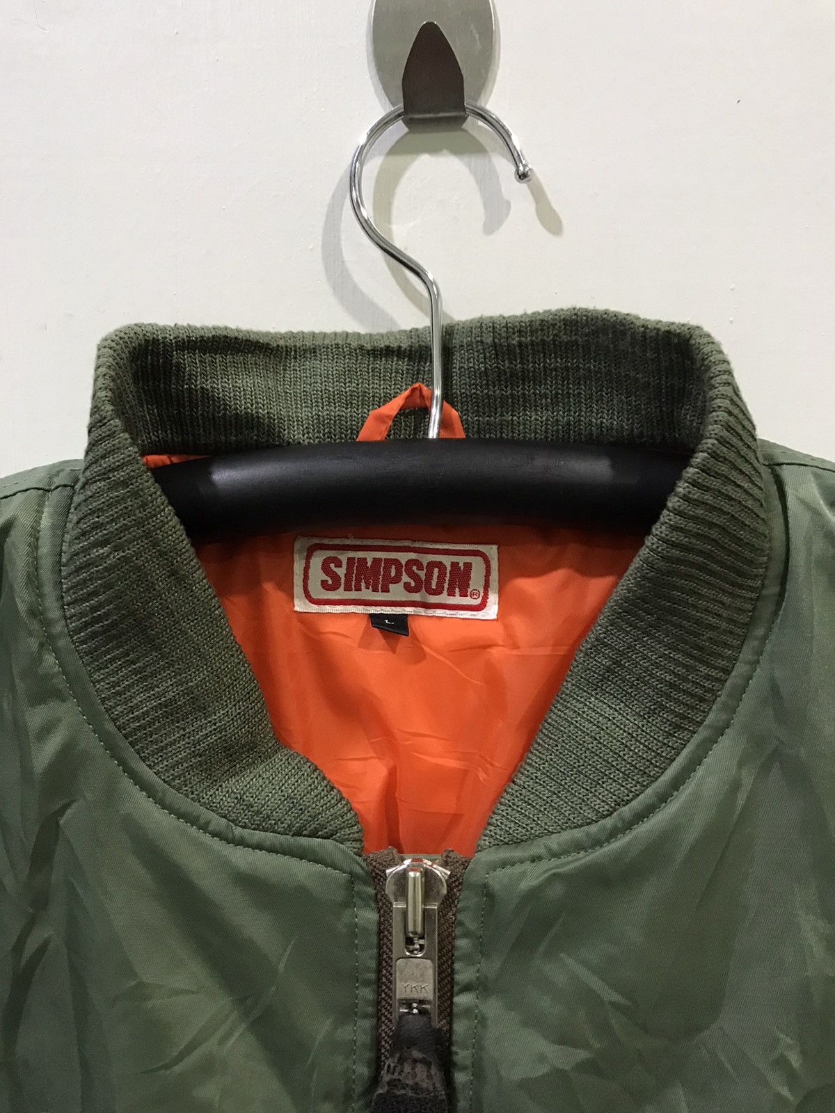 Other SIMPSON MA-1 Design Bomber Bomber Jacket Size US L / EU 52-54 / 3 - 3 Thumbnail