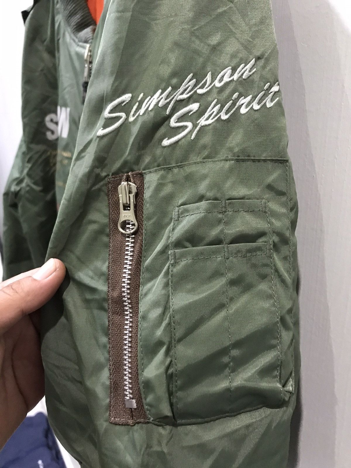 Other SIMPSON MA-1 Design Bomber Bomber Jacket Size US L / EU 52-54 / 3 - 10 Thumbnail