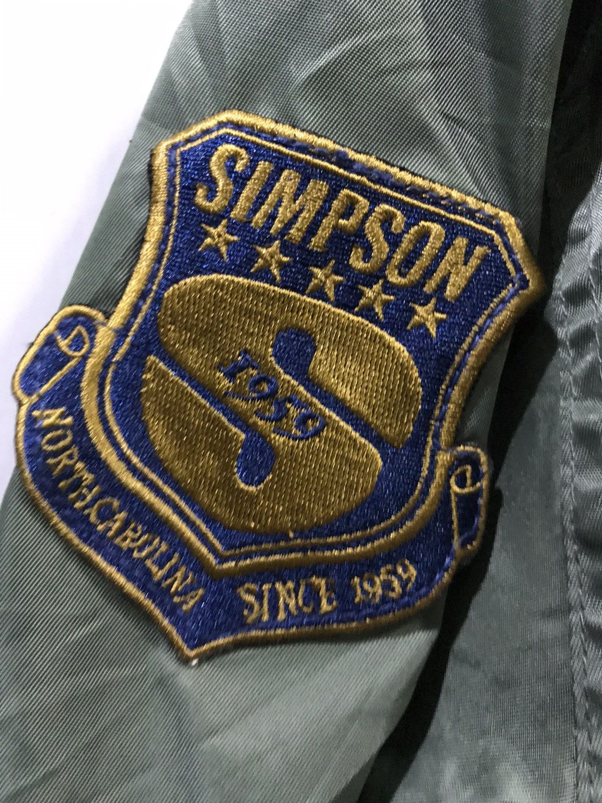 Other SIMPSON MA-1 Design Bomber Bomber Jacket Size US L / EU 52-54 / 3 - 8 Thumbnail