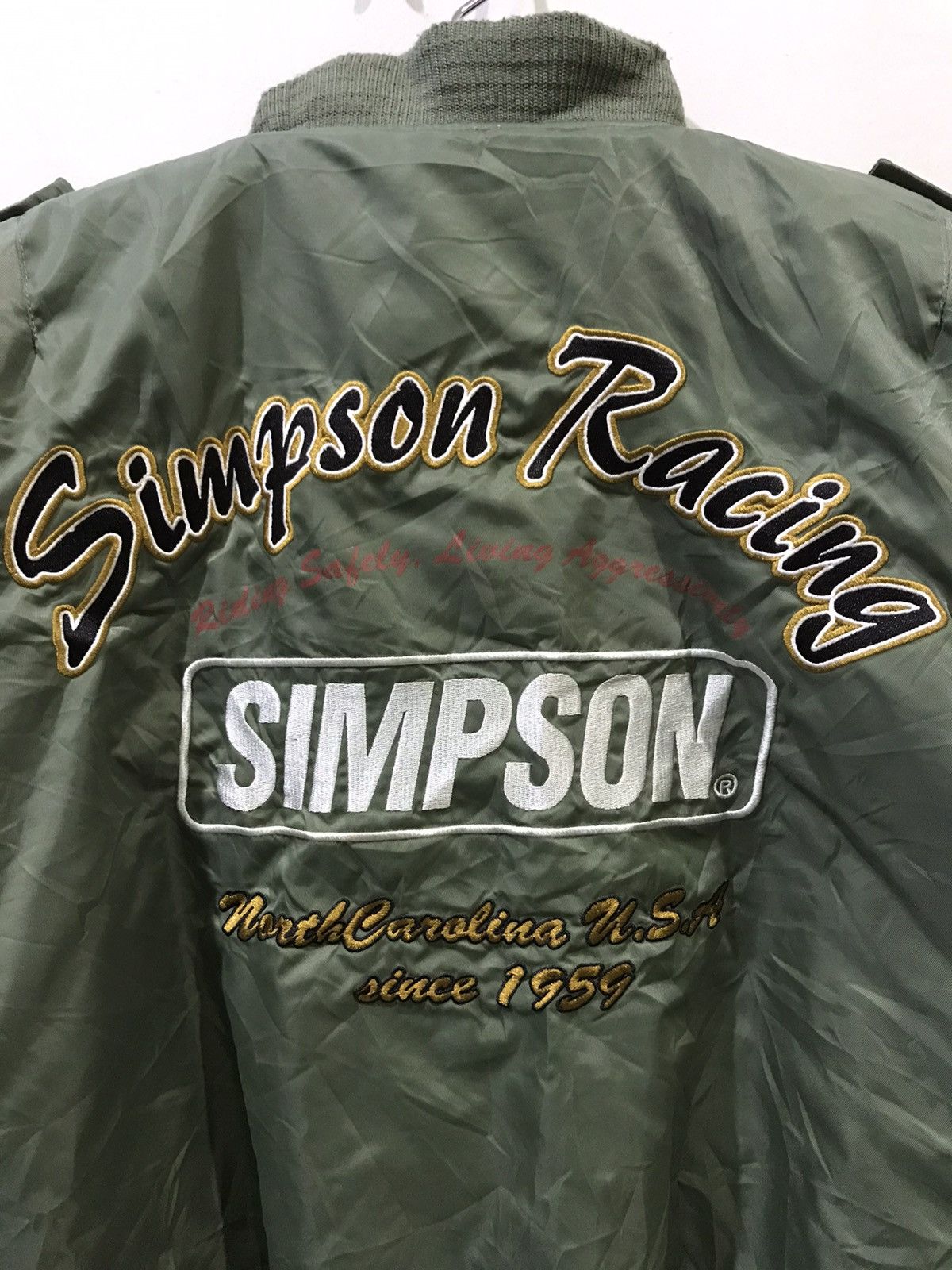 Other SIMPSON MA-1 Design Bomber Bomber Jacket Size US L / EU 52-54 / 3 - 11 Thumbnail