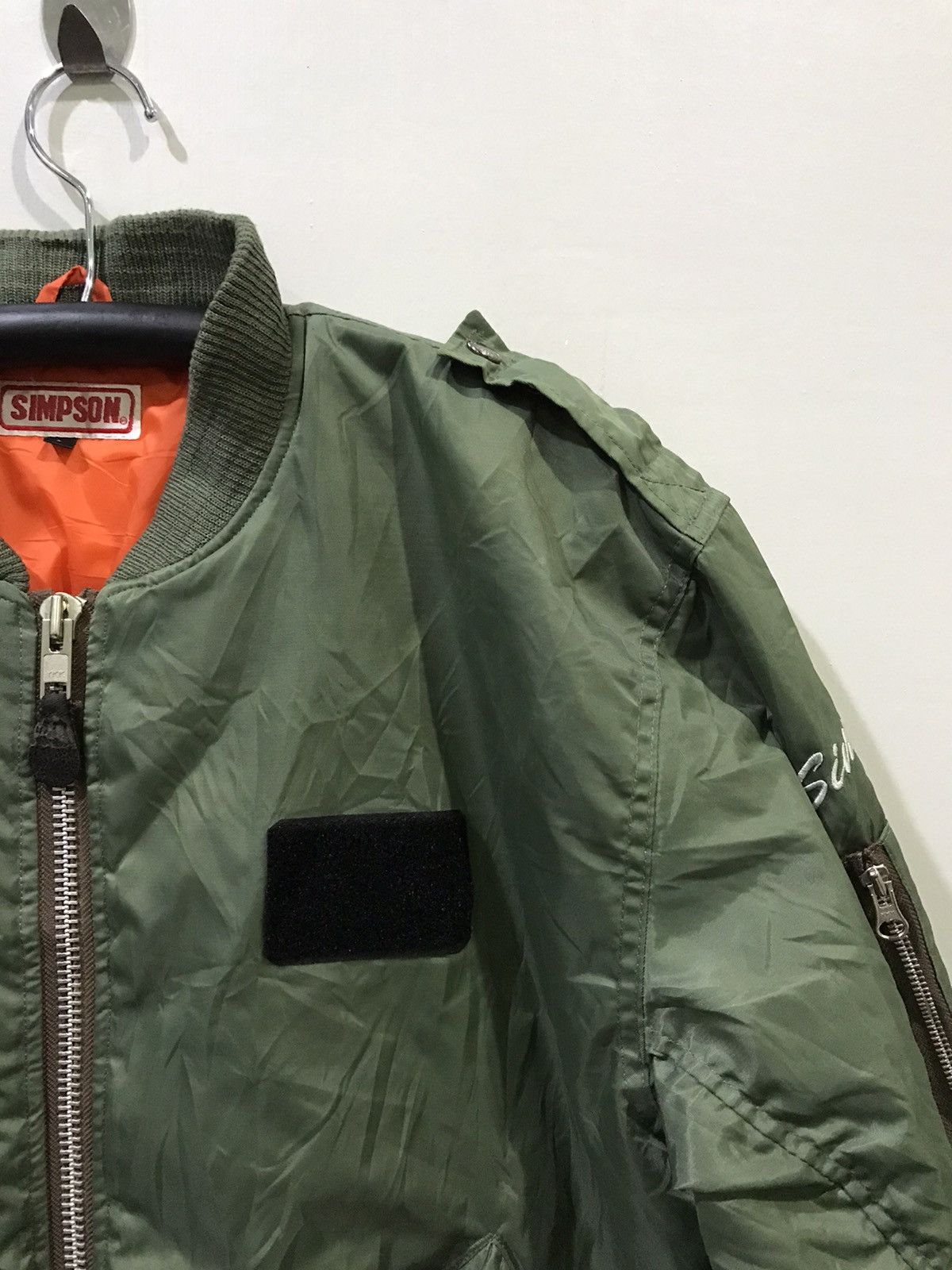 Other SIMPSON MA-1 Design Bomber Bomber Jacket Size US L / EU 52-54 / 3 - 4 Thumbnail