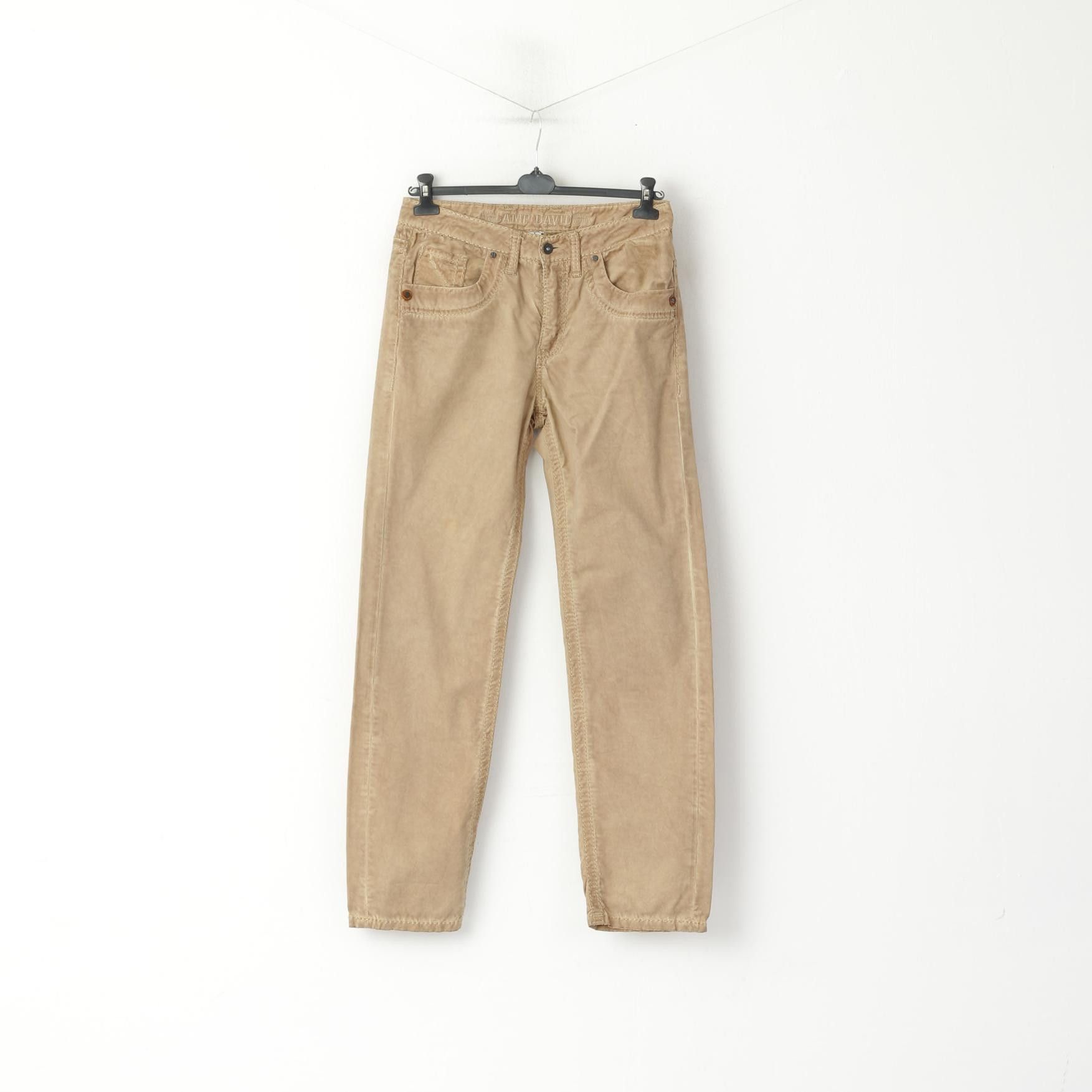 Camp David Camp David Men M 34 Trousers Brown Faded Cotton 5822 Size US 34 / EU 50 - 1 Thumbnail