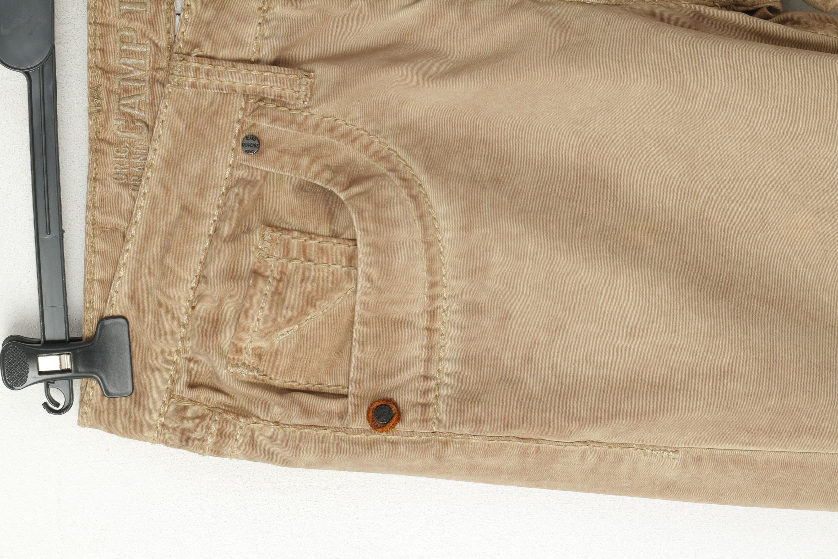 Camp David Camp David Men M 34 Trousers Brown Faded Cotton 5822 Size US 34 / EU 50 - 2 Thumbnail