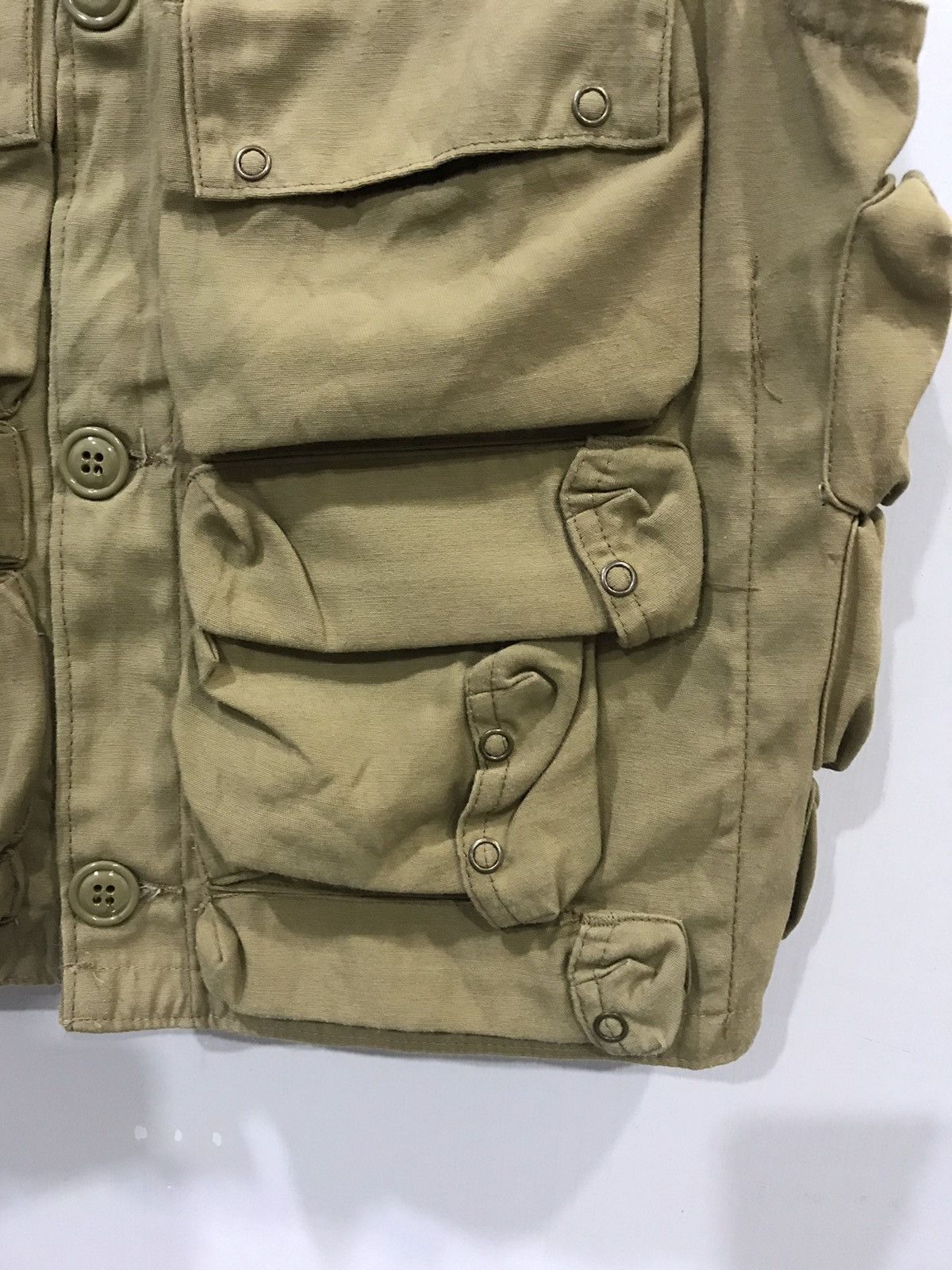 Alpha Industries × Hunter ALPHA IND Hunting Fisherman Military Parasites Pockets Vest Size US S / EU 44-46 / 1 - 6 Thumbnail