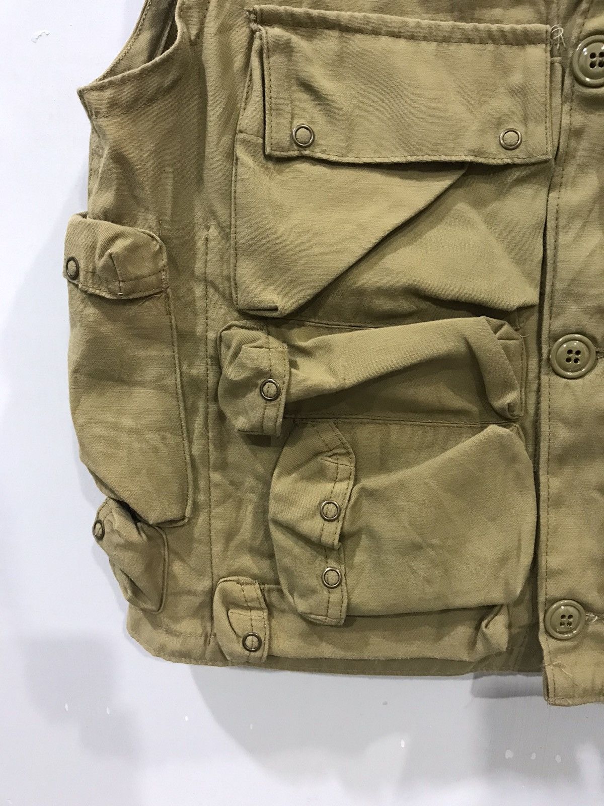 Alpha Industries × Hunter ALPHA IND Hunting Fisherman Military Parasites Pockets Vest Size US S / EU 44-46 / 1 - 7 Thumbnail