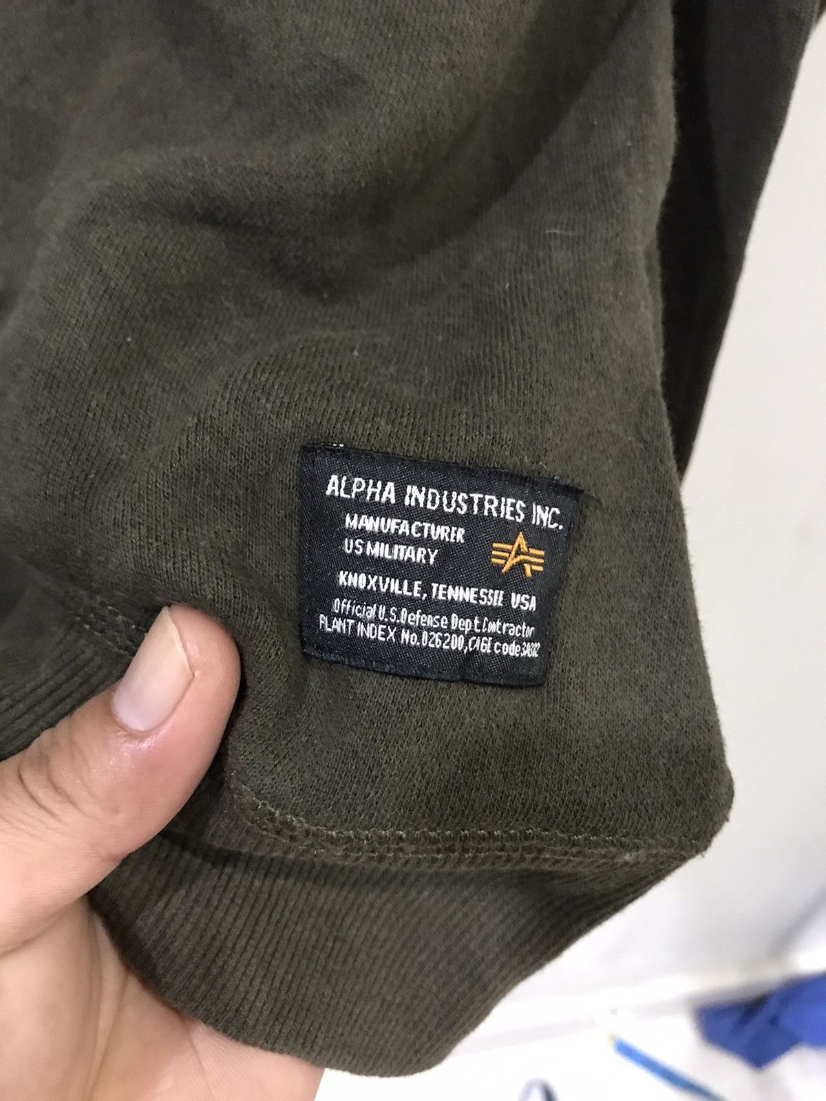Alpha Industries ALPHA INDUSTRIES Military Single Pocket Sweatshirt Size US M / EU 48-50 / 2 - 4 Thumbnail