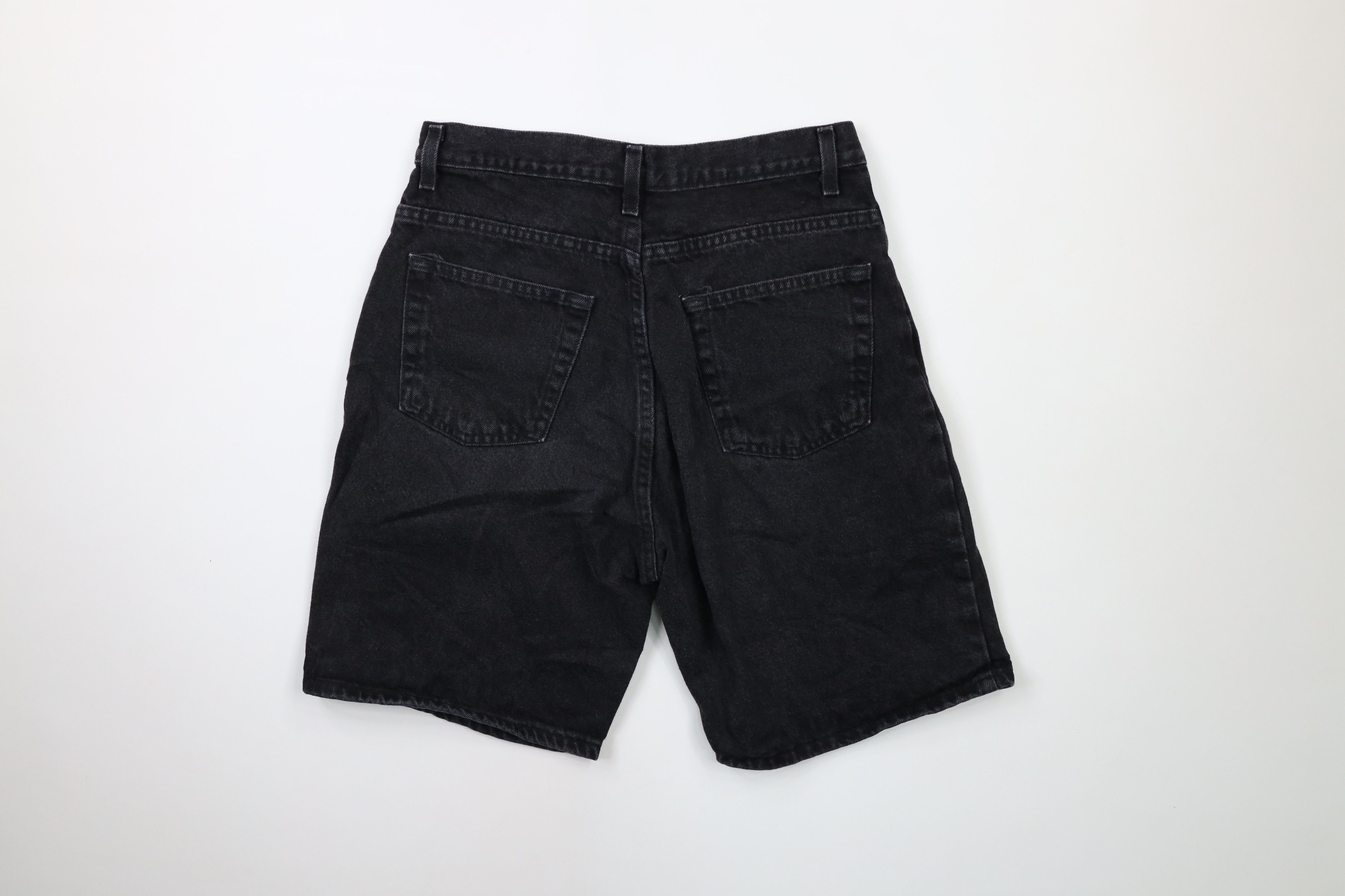 Other Vintage 90s Streetwear Denim Jean Shorts Jorts Black USA Size US 30 / EU 46 - 6 Thumbnail