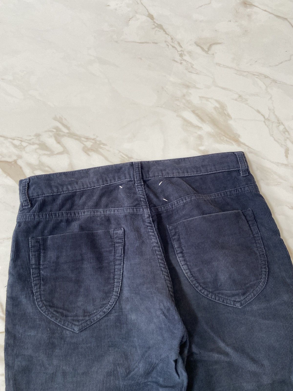 Maison Margiela Maison Margiela - Wash Corduroy Denim Pants Size US 29 - 11 Thumbnail