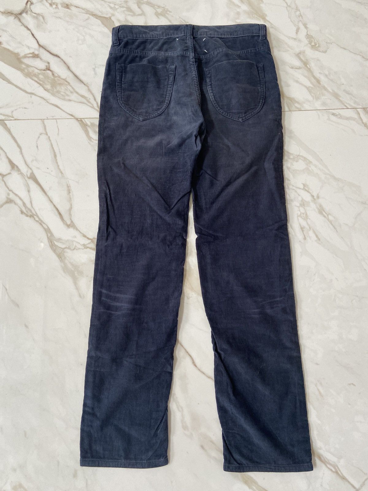 Maison Margiela Black Viscose Casual Pants main image 1