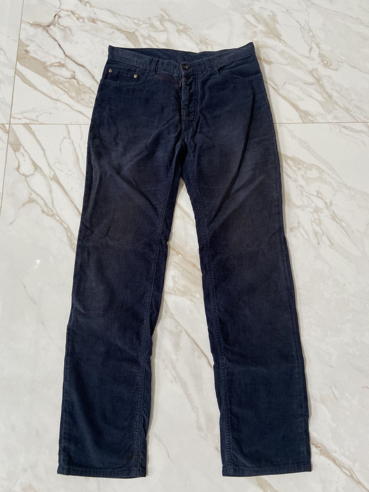 Maison Margiela Maison Margiela - Wash Corduroy Denim Pants Size US 29 - 2 Thumbnail