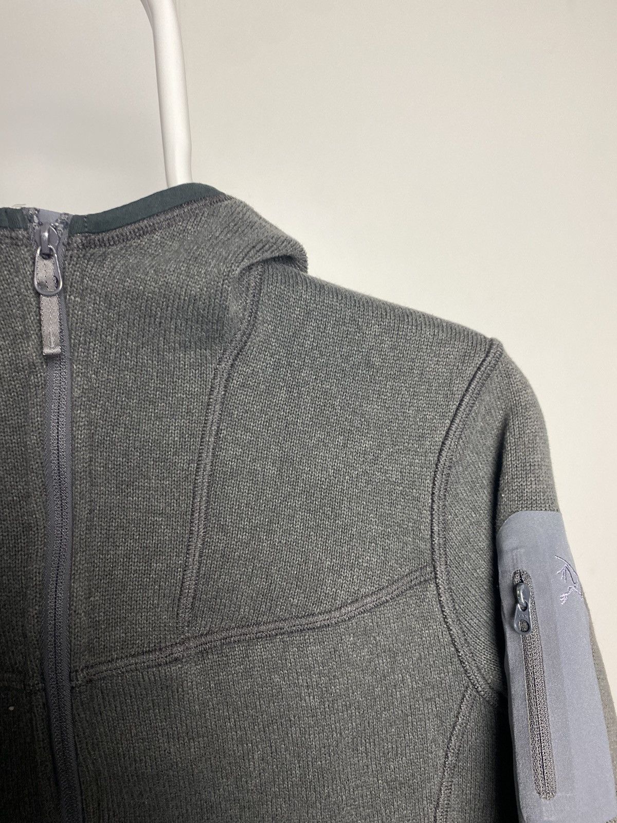 Arc'teryx × Vintage Arc’teryx vintage grey fleece zip hoodie Size M / US 6-8 / IT 42-44 - 3 Thumbnail