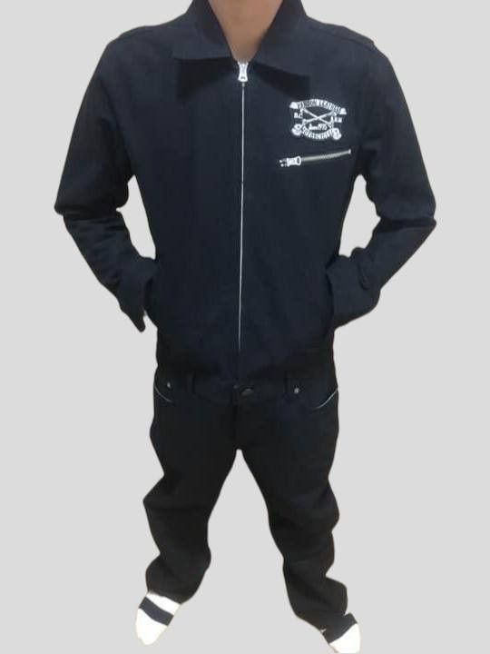 Vanson Leathers Vanson Leathers Embroided Skull Coveralls Jumpsuit Size US L / EU 52-54 / 3 - 22 Thumbnail
