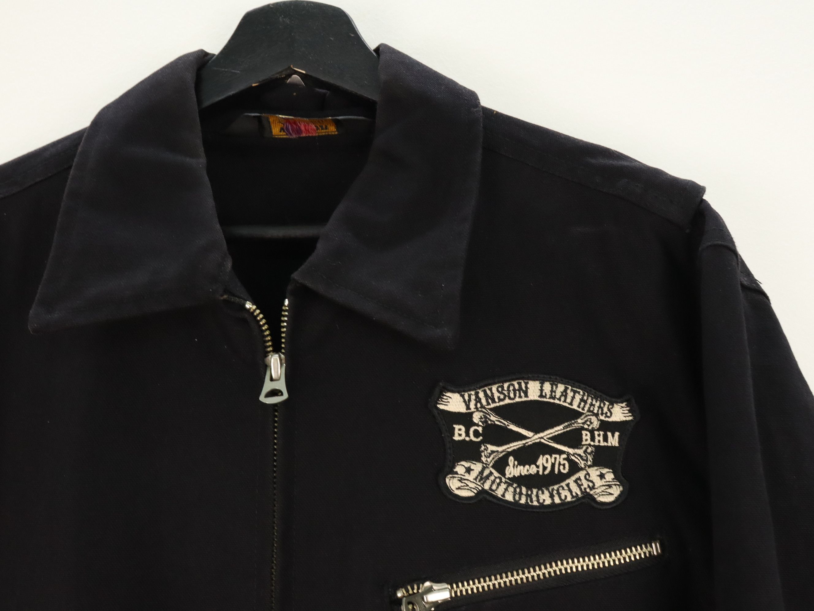 Vanson Leathers Vanson Leathers Embroided Skull Coveralls Jumpsuit Size US L / EU 52-54 / 3 - 8 Thumbnail