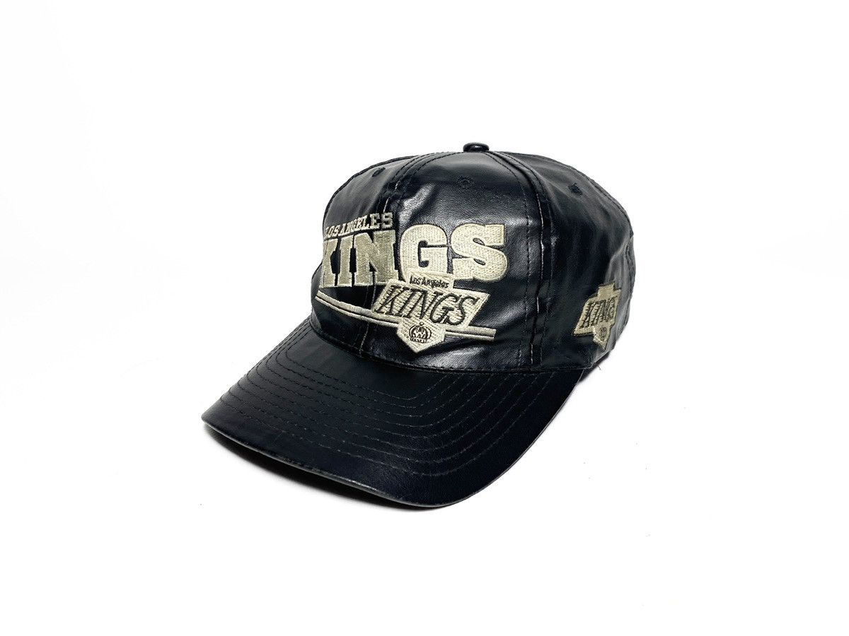 NFL vintage KINGS Los Angeles cap leather hat nba 90s 80s Size ONE SIZE - 1 Thumbnail