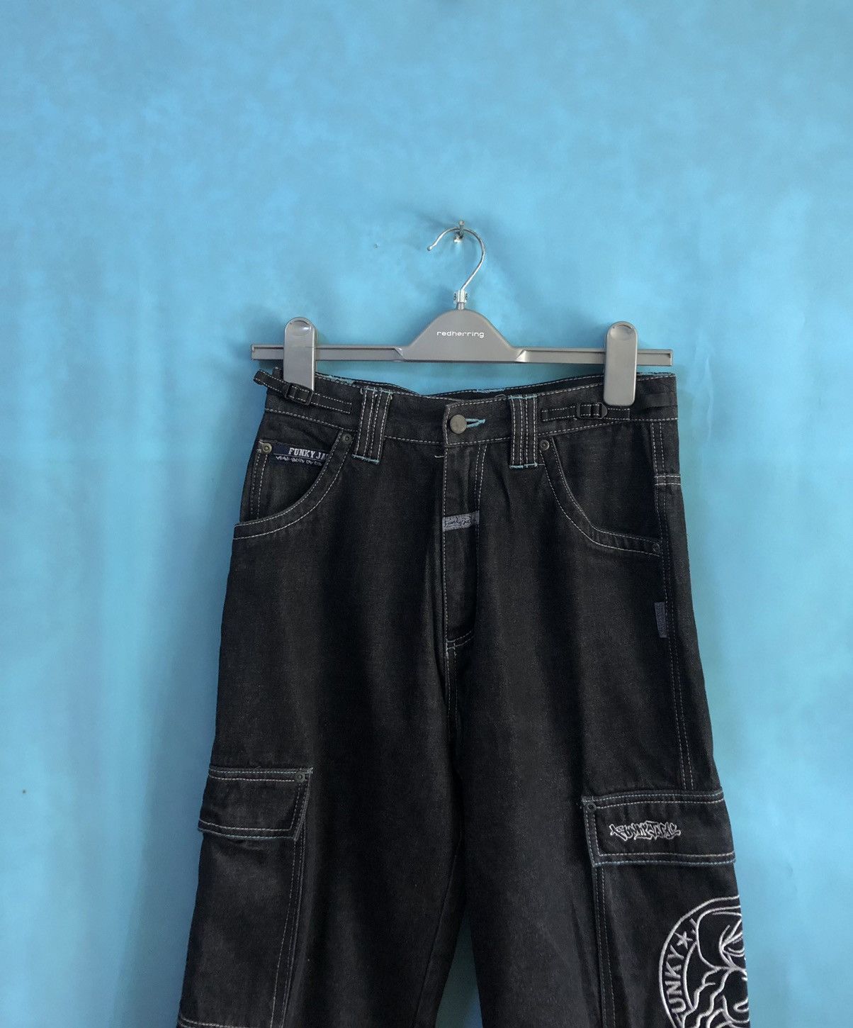 Japanese Brand funky jack sohk baggy jeans #B5 Size US 26 / EU 42 - 6 Thumbnail