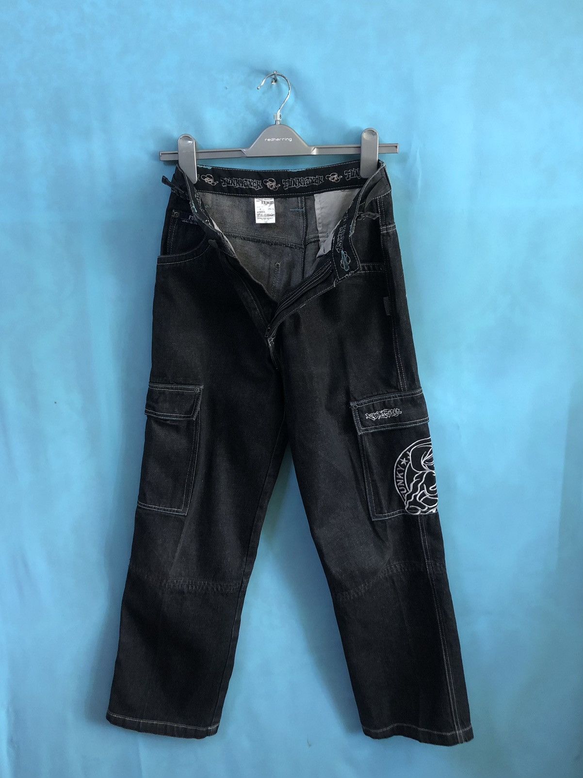 Japanese Brand funky jack sohk baggy jeans #B5 Size US 26 / EU 42 - 4 Thumbnail