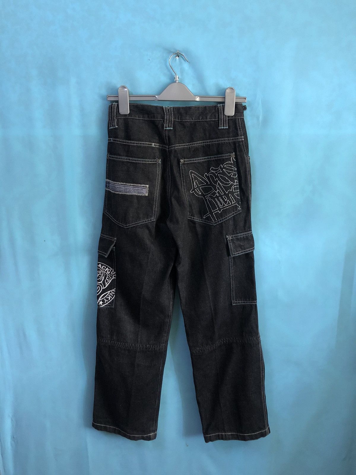 Japanese Brand funky jack sohk baggy jeans #B5 Size US 26 / EU 42 - 2 Thumbnail