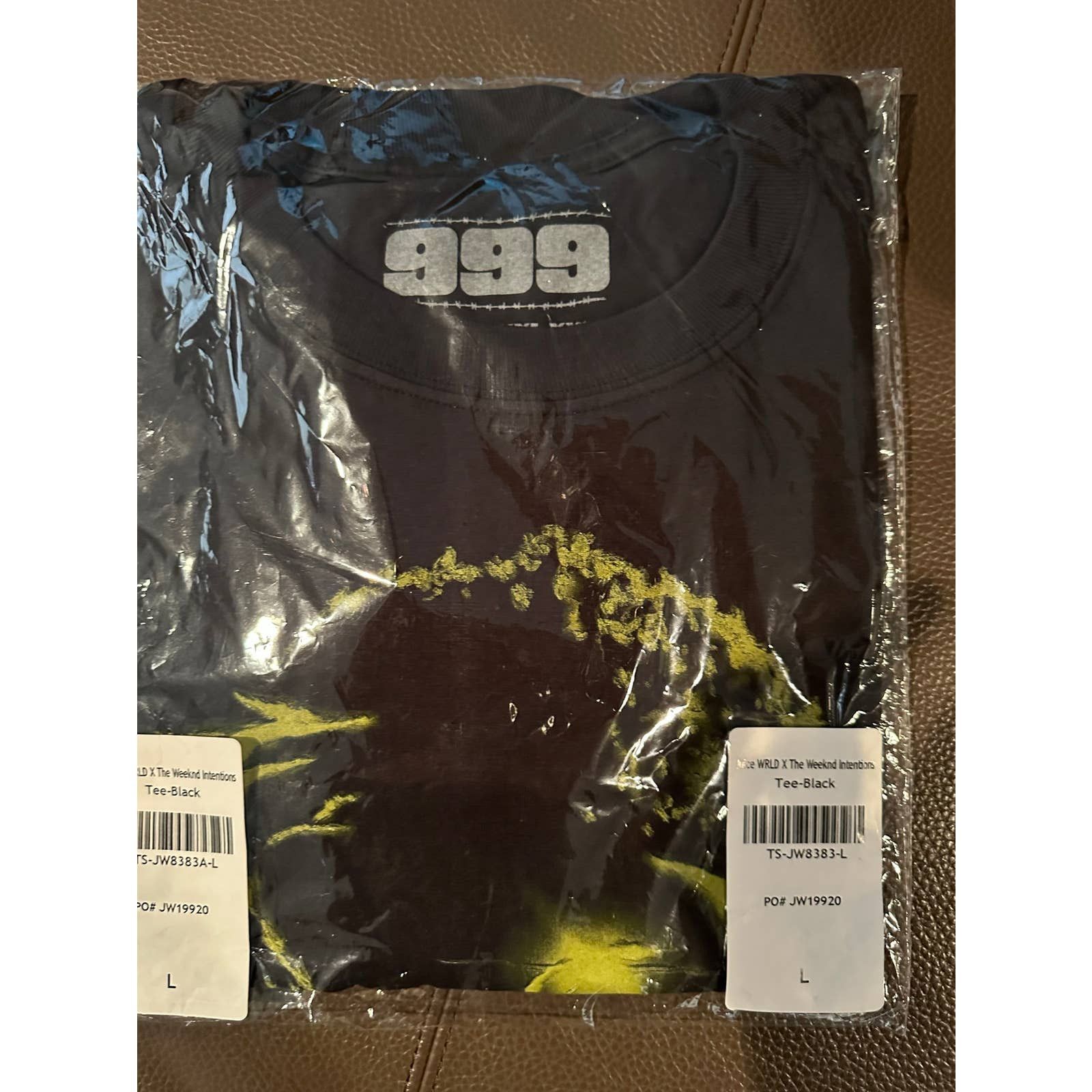 The Weeknd x Juice WRLD 999 Club XO Intentions Smile Tee L