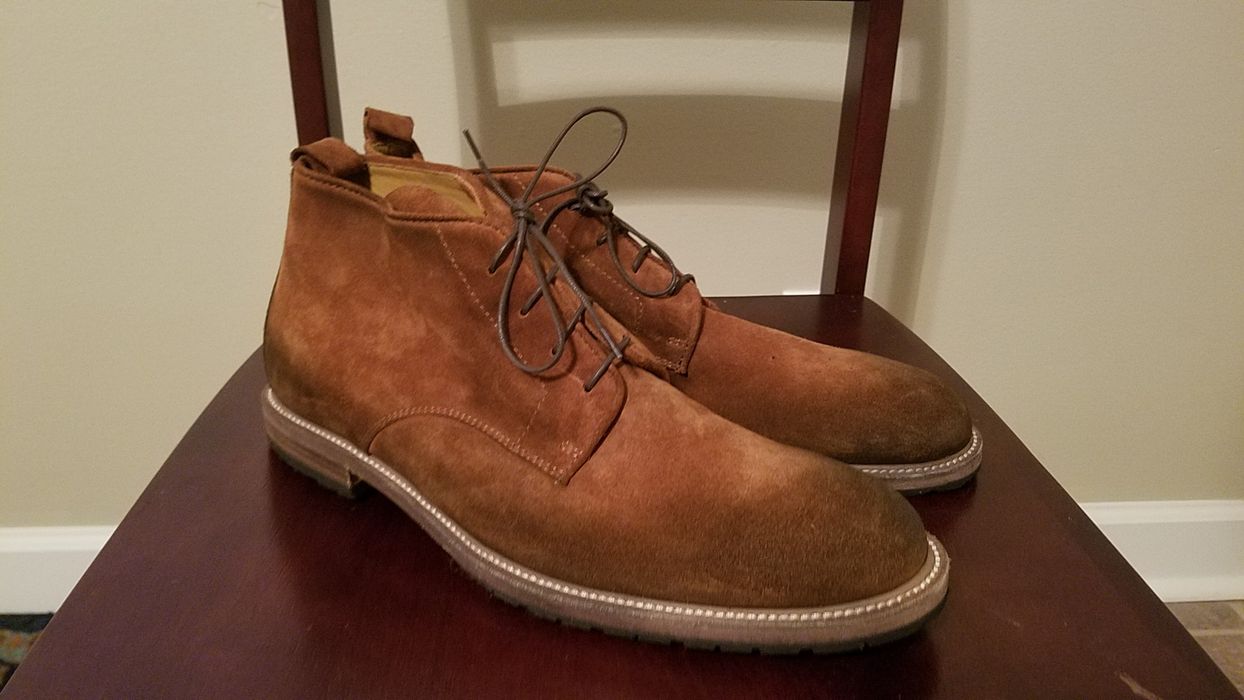 Billy Reid Short Anderson Boot Rust Grailed