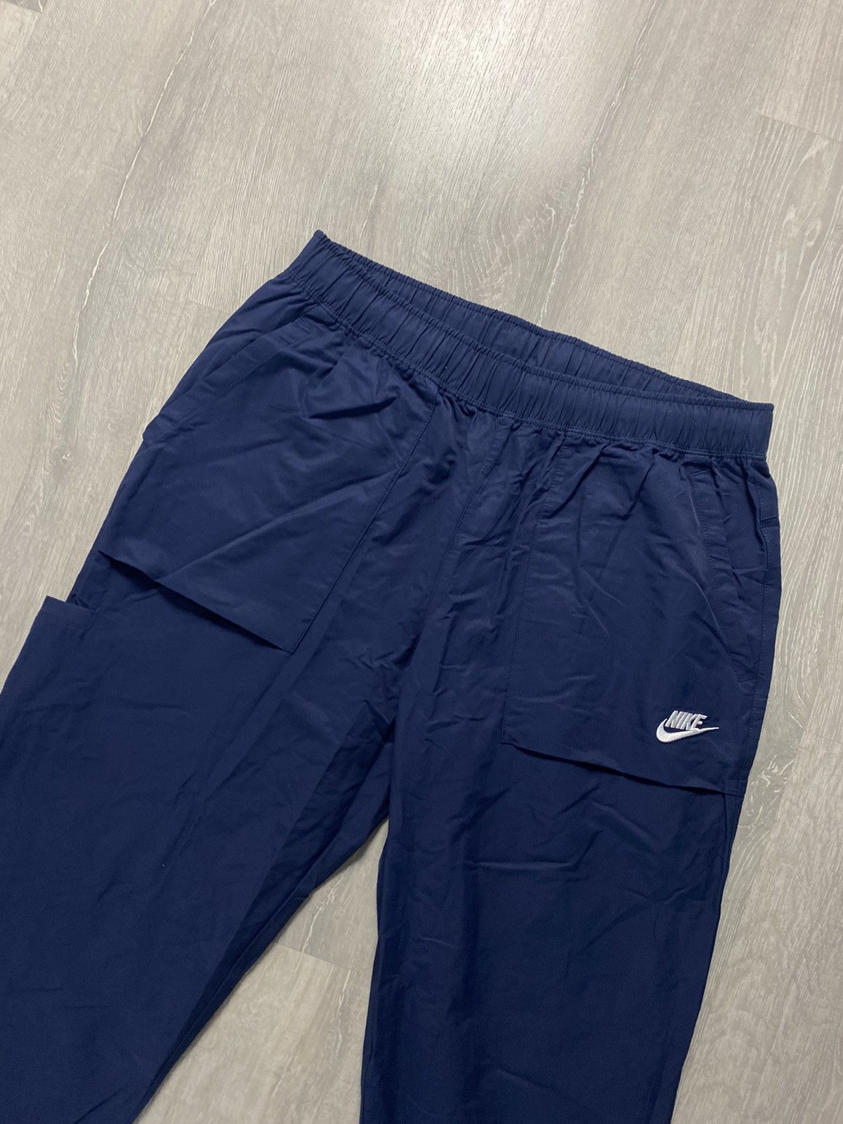 Nike × Vintage Nike vintage navy track pants small logo Size US 30 / EU 46 - 2 Thumbnail