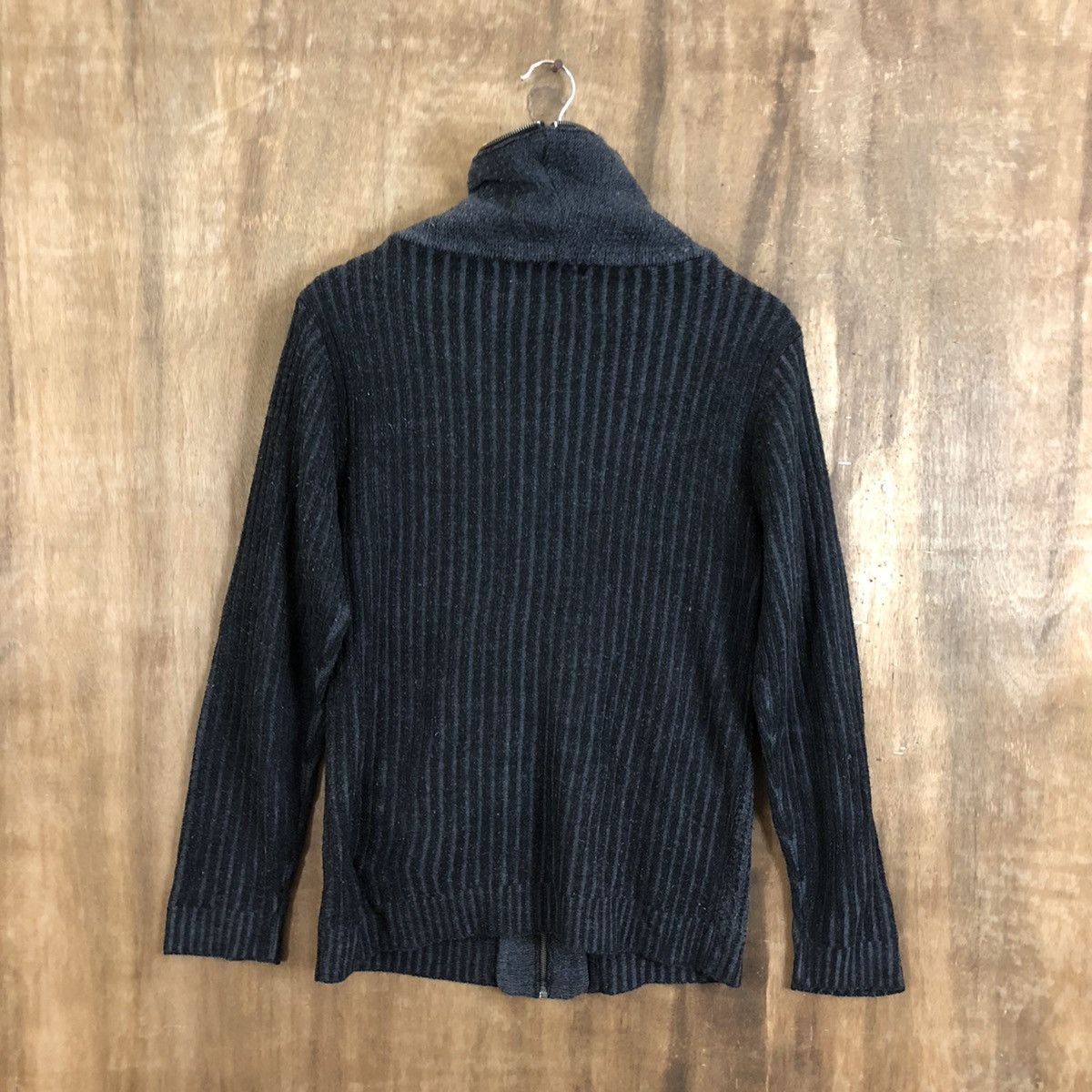 Japanese Brand Lovis Ghastone Black Cardigan Knitwear Sweater #117 Size US M / EU 48-50 / 2 - 7 Thumbnail