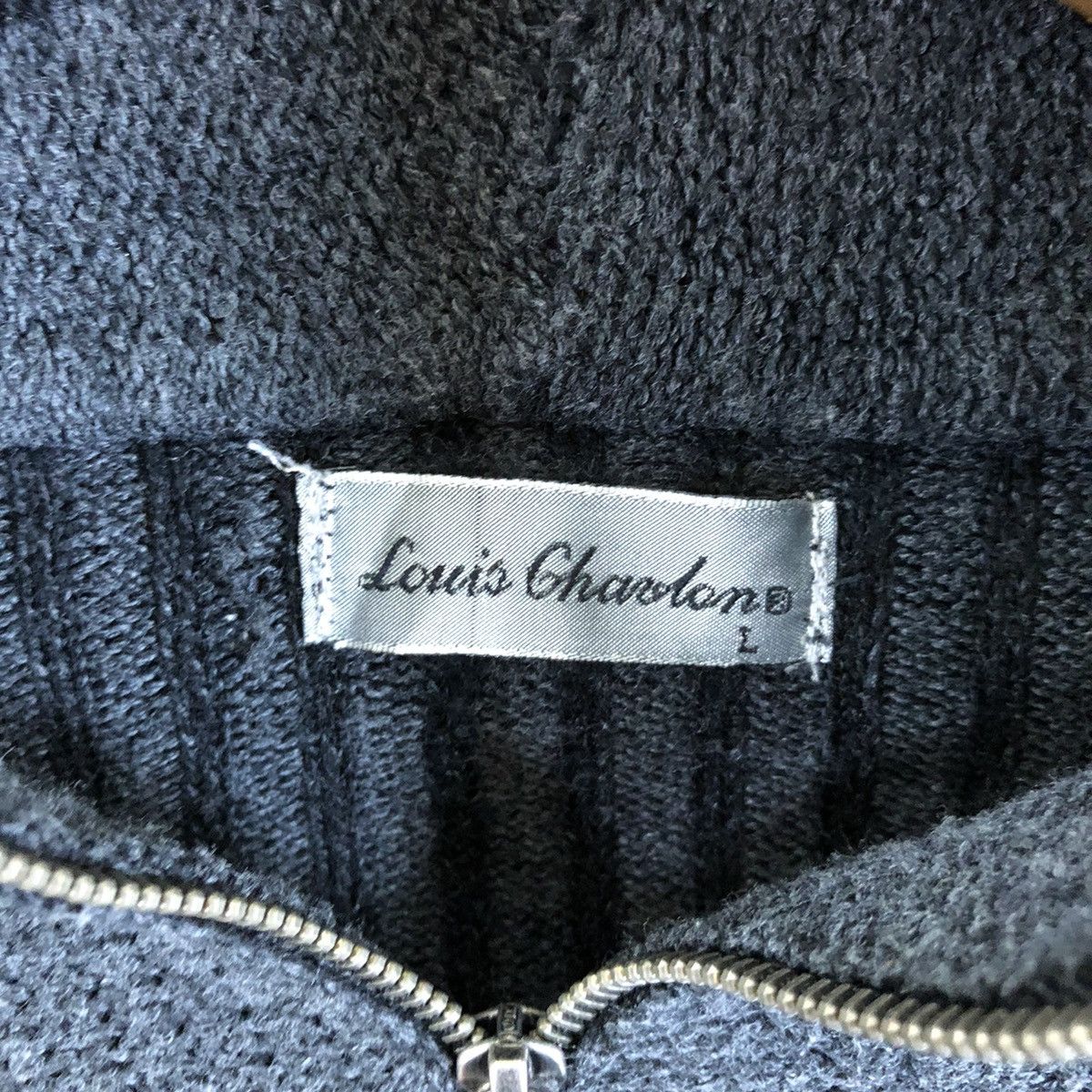 Japanese Brand Lovis Ghastone Black Cardigan Knitwear Sweater #117 Size US M / EU 48-50 / 2 - 5 Thumbnail