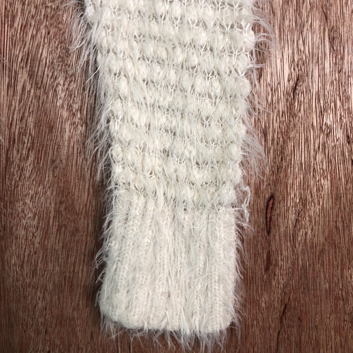 Homespun Knitwear Japan Cream Mohair Cardigan knitwear Size US M / EU 48-50 / 2 - 4 Thumbnail