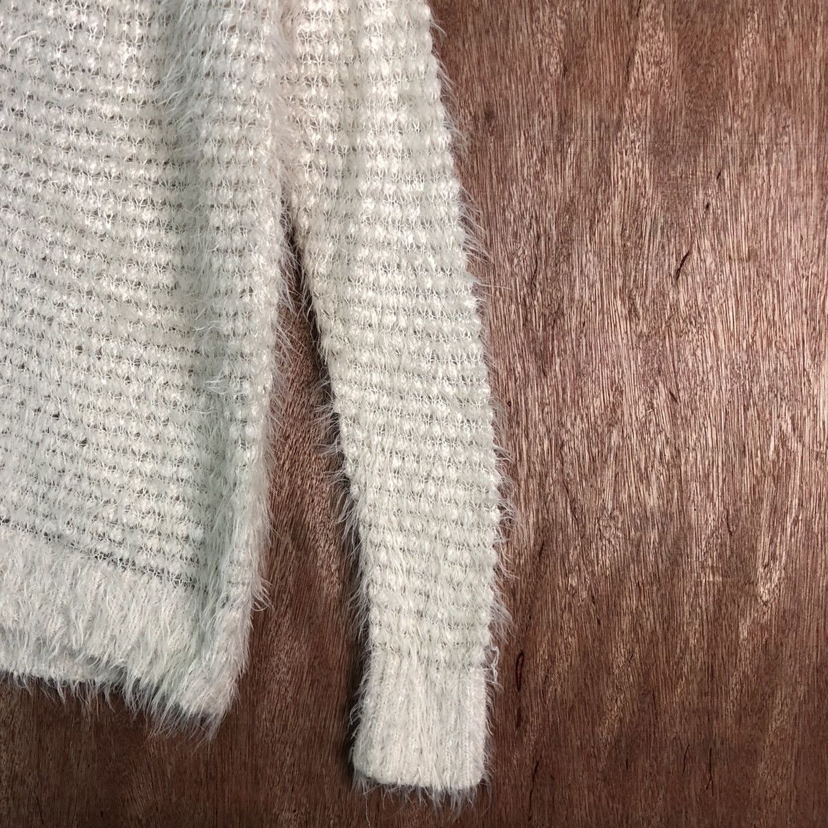 Homespun Knitwear Japan Cream Mohair Cardigan knitwear Size US M / EU 48-50 / 2 - 5 Thumbnail