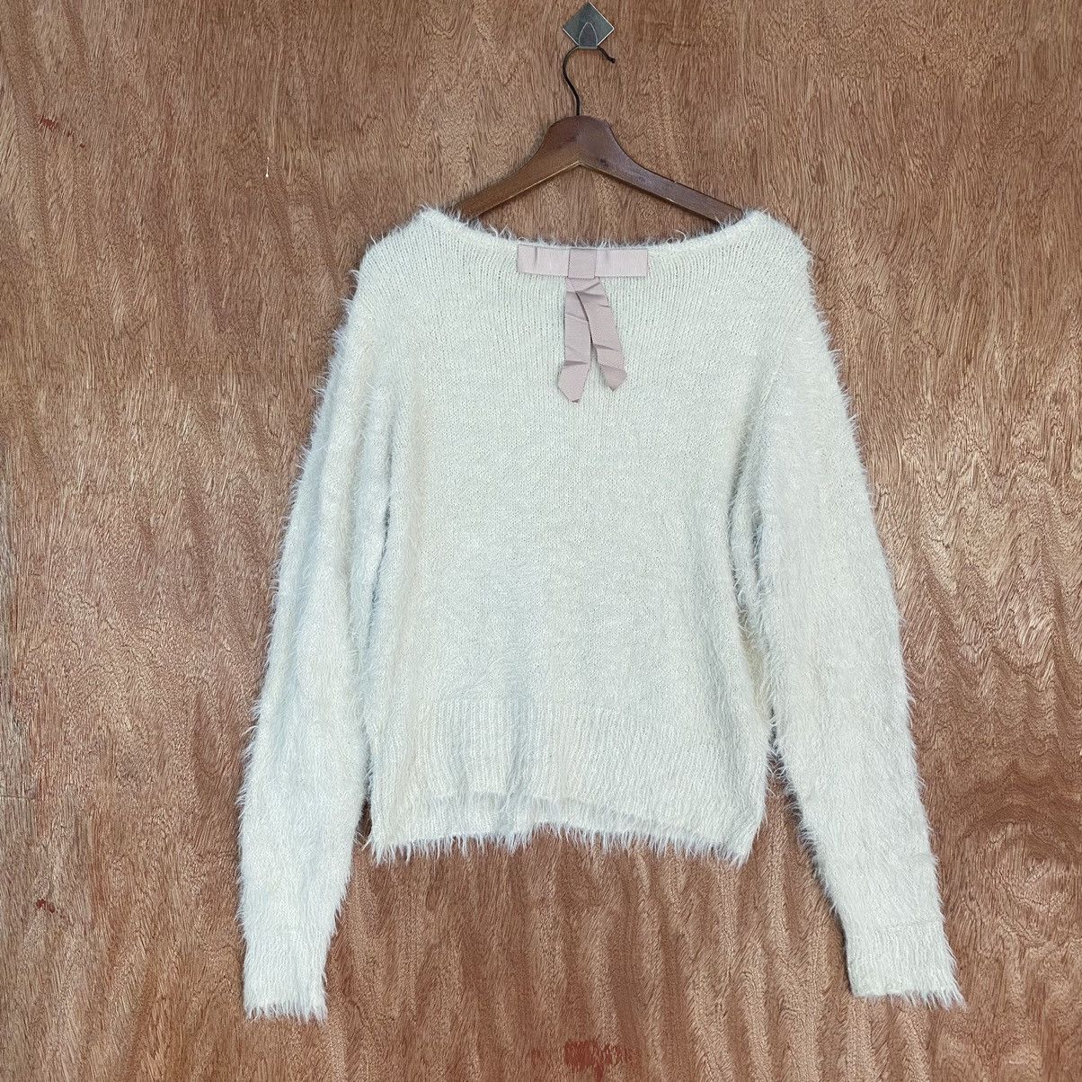 Homespun Knitwear × Japanese Brand Fa Mohair Shag Shaggy Knitwear #0393 Size US M / EU 48-50 / 2 - 11 Thumbnail