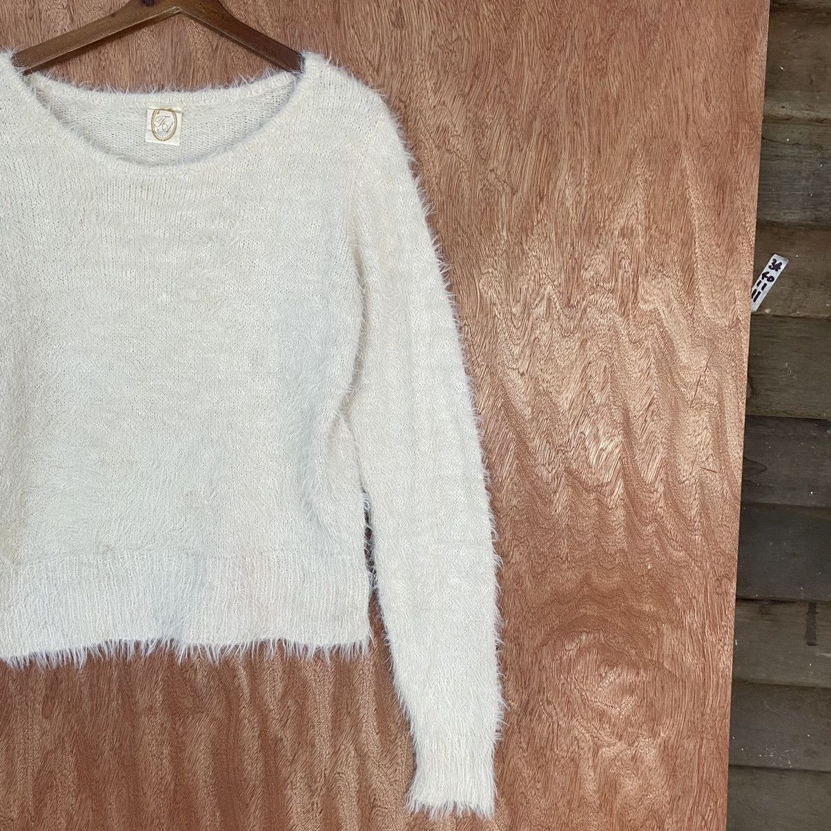 Homespun Knitwear × Japanese Brand Fa Mohair Shag Shaggy Knitwear #0393 Size US M / EU 48-50 / 2 - 5 Thumbnail