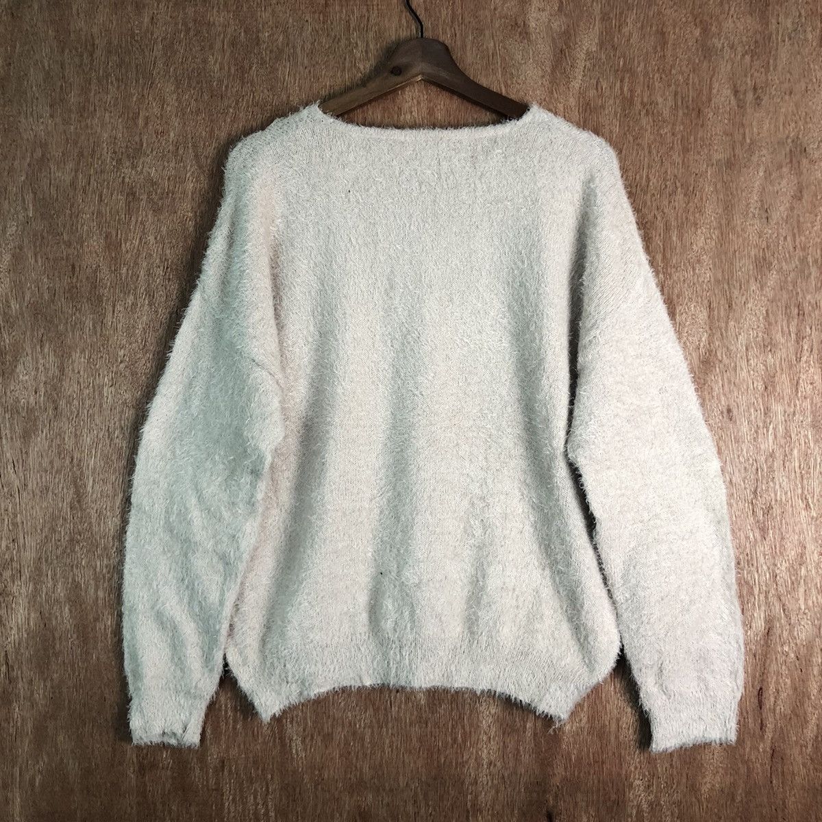 Homespun Knitwear Comfo Strain Peach Mohair Shaggy Knitwear Size US L / EU 52-54 / 3 - 10 Thumbnail