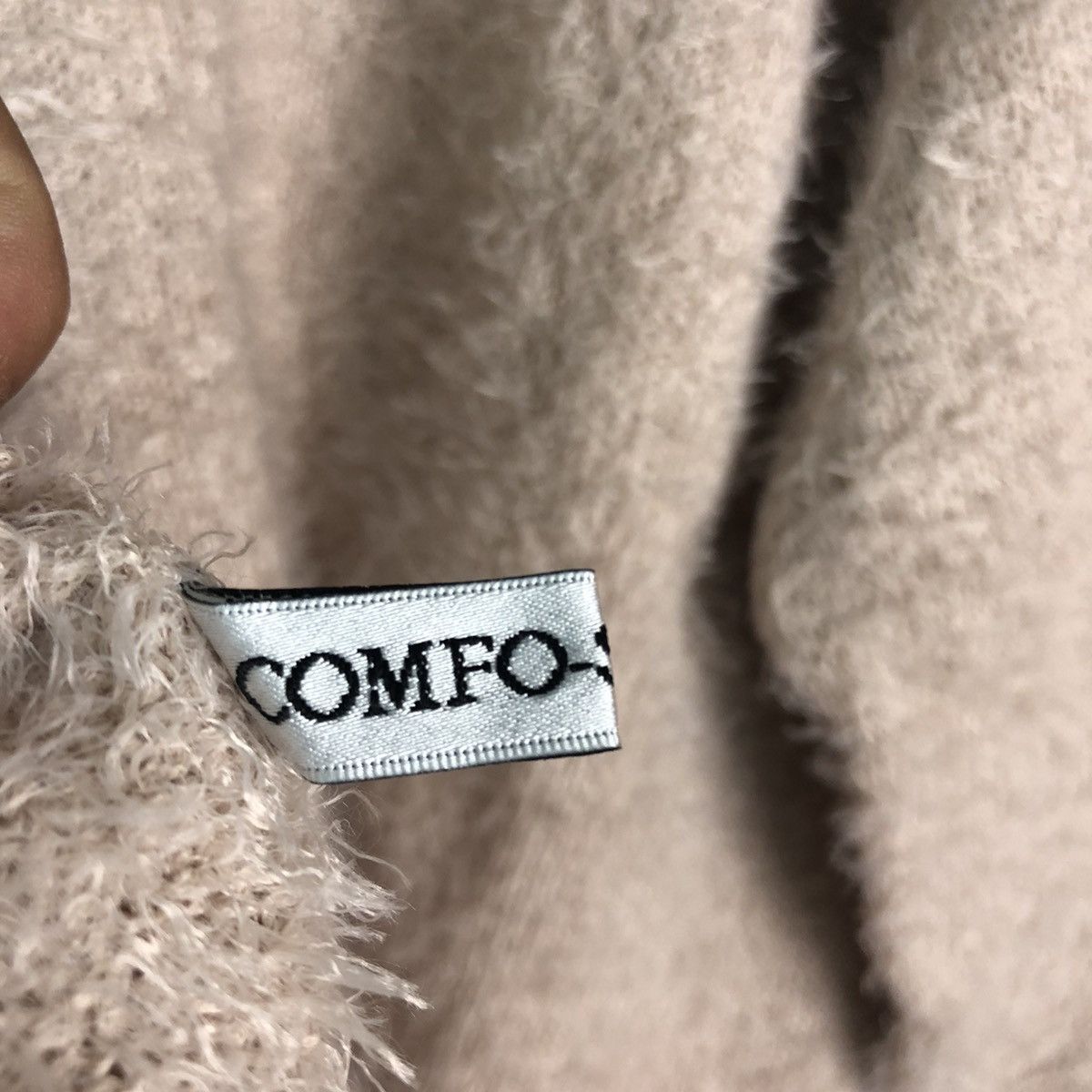 Homespun Knitwear Comfo Strain Peach Mohair Shaggy Knitwear Size US L / EU 52-54 / 3 - 12 Thumbnail