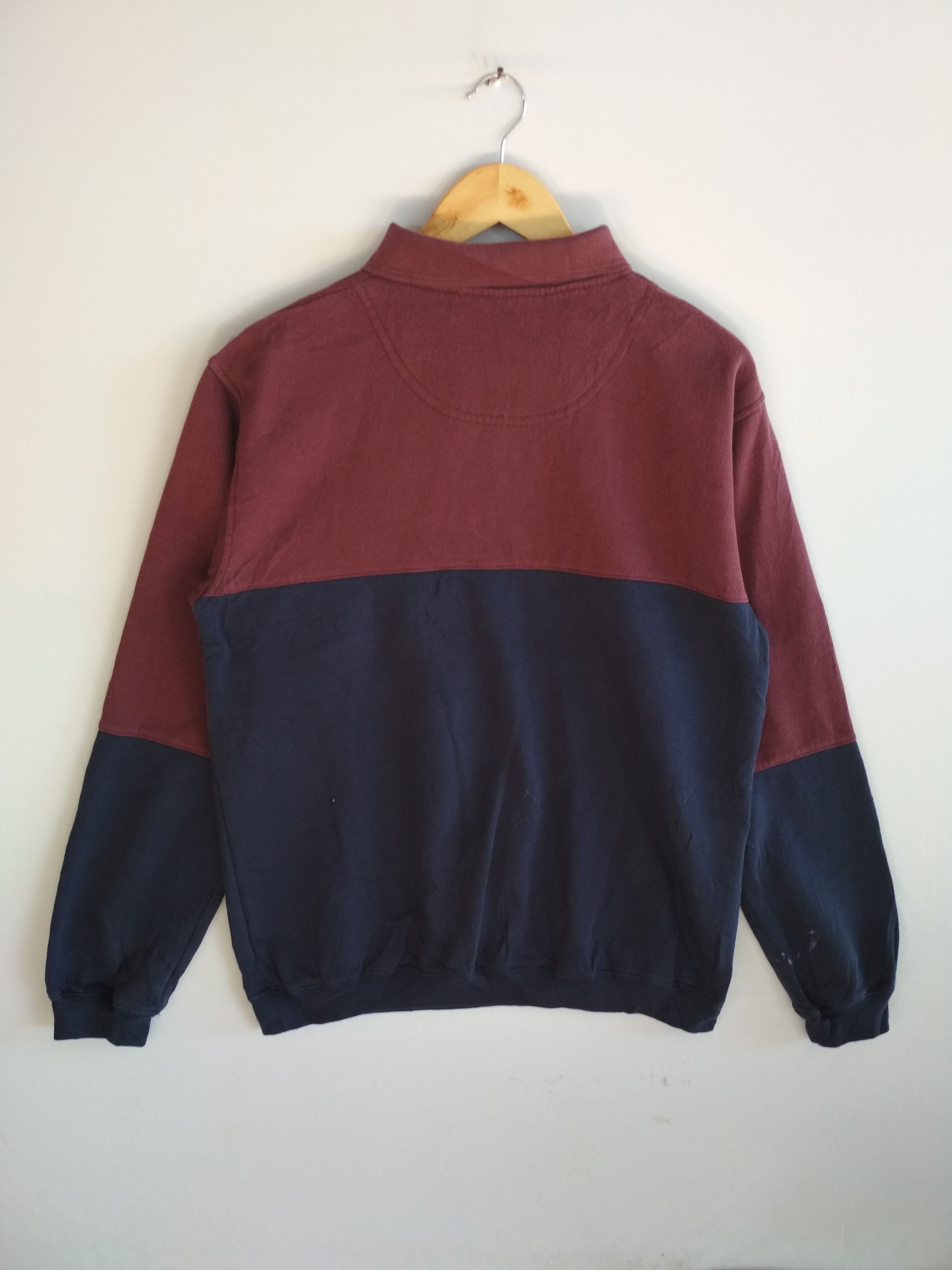 David Taylor DAVID TAYLOR STRIPE SINGLE POCKET COLLAR SWEATSHIRT Size US M / EU 48-50 / 2 - 4 Thumbnail