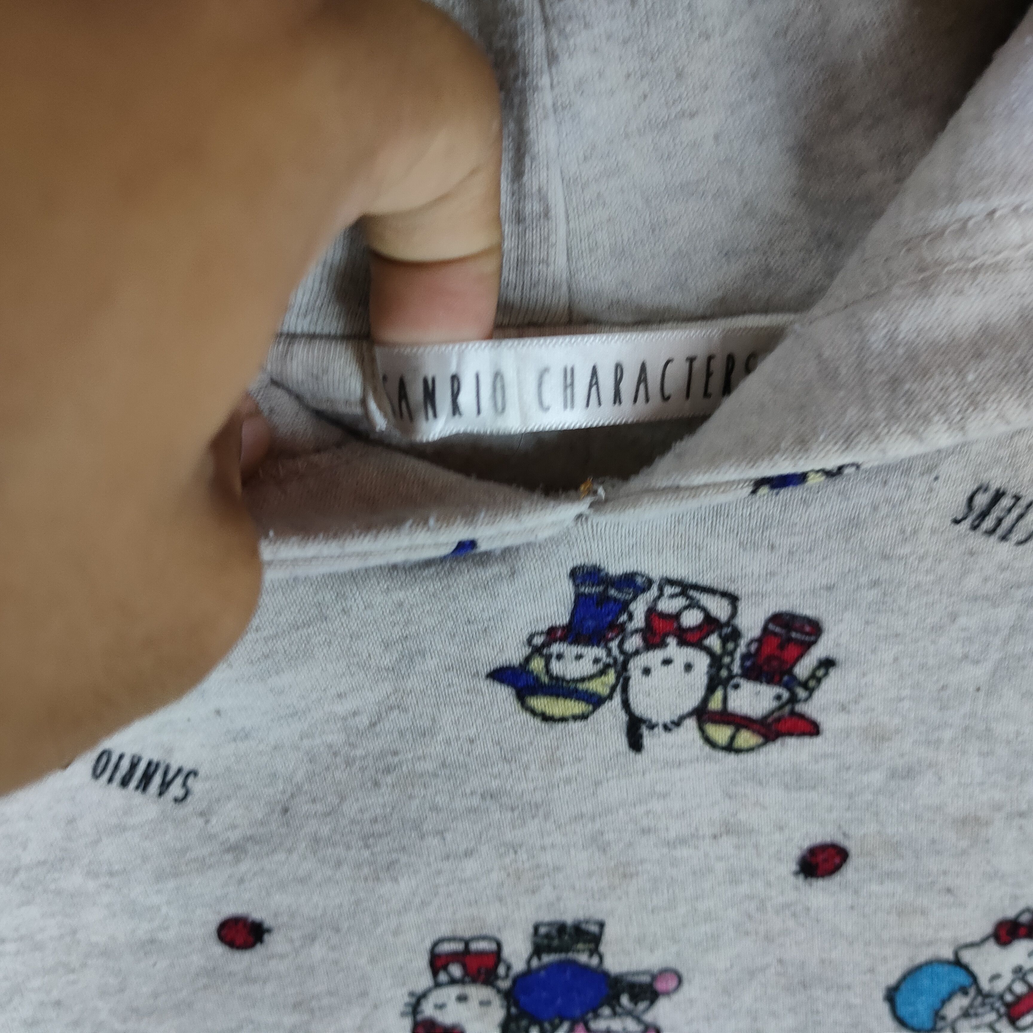 Anime SENRIO CHARACTERS Hello Kitty Full Print Hoodie Sweatshirt Size US M / EU 48-50 / 2 - 4 Thumbnail