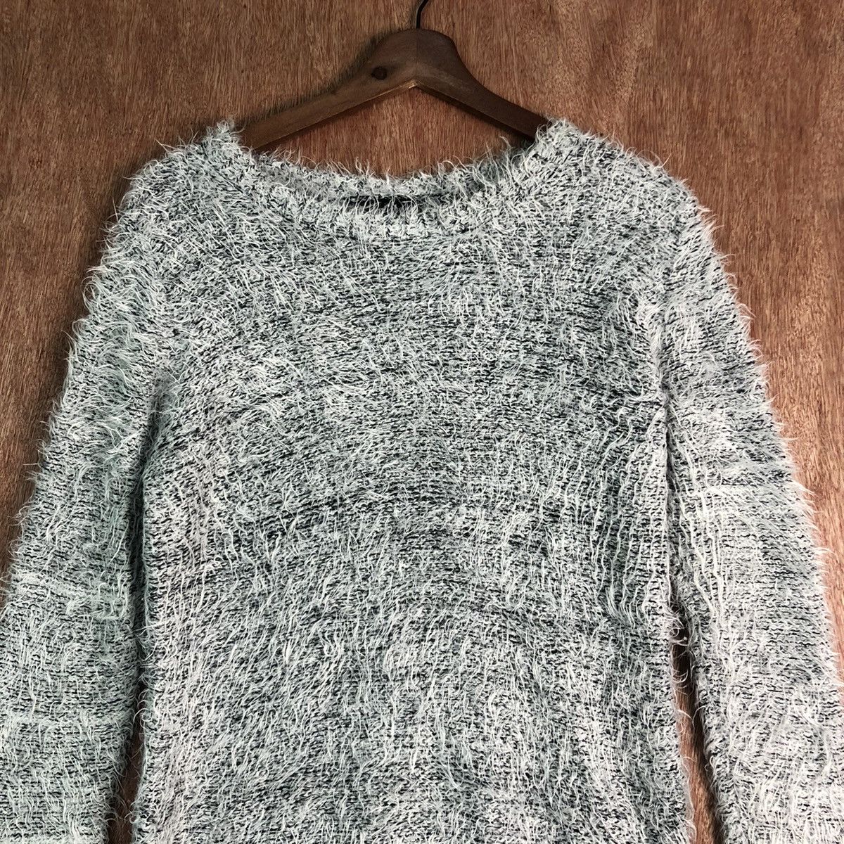 Homespun Knitwear × Japanese Brand Japan Sorridere Mohair Shag Shaggy Knitwear Size US M / EU 48-50 / 2 - 2 Thumbnail