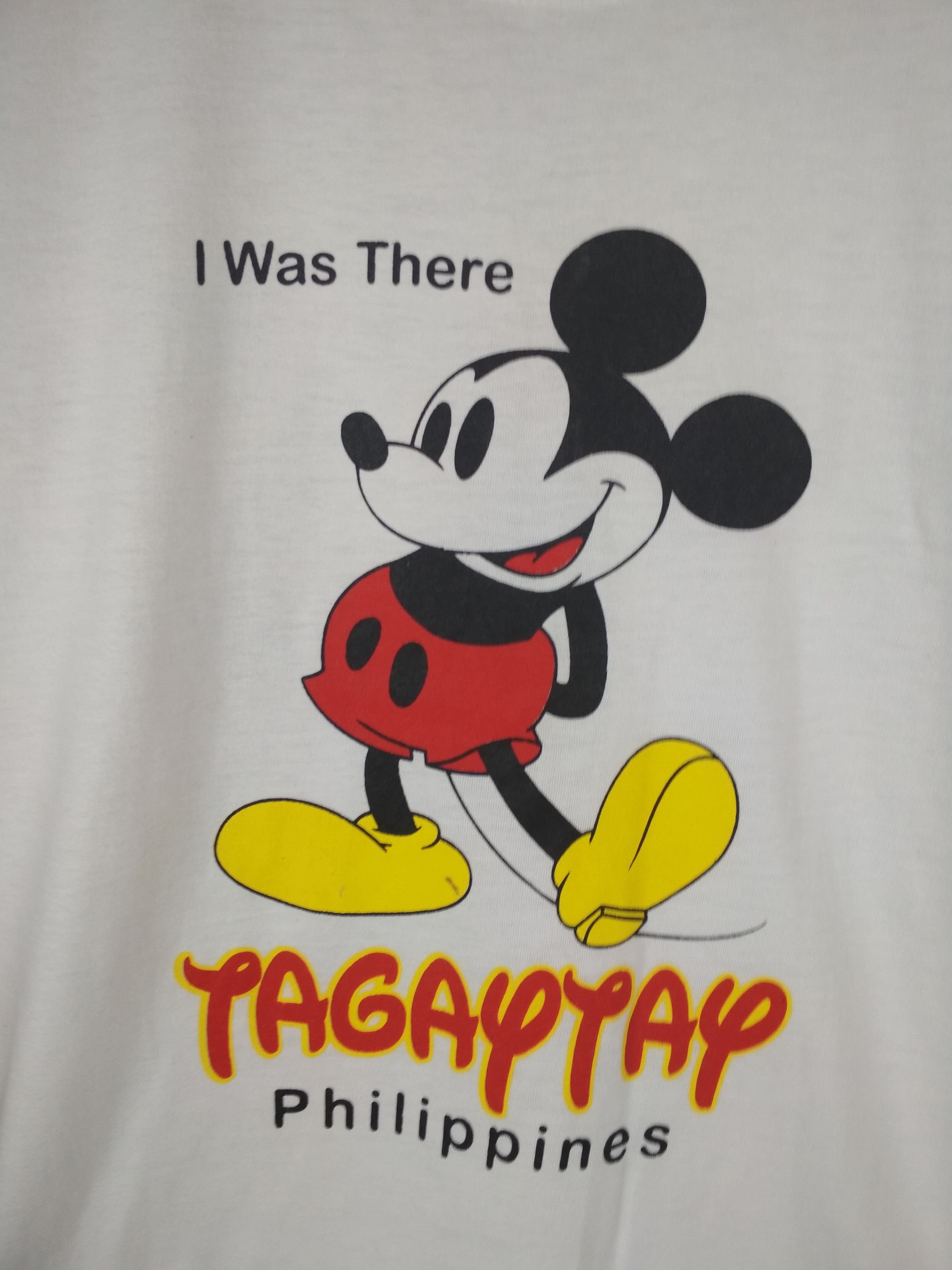 Disney MICKEY DISNEY TOUR PHILLIPINES BIG PRINT SHIRT Size US XS / EU 42 / 0 - 2 Thumbnail